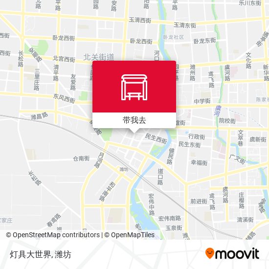 灯具大世界地图