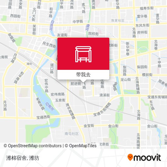 潍棉宿舍地图