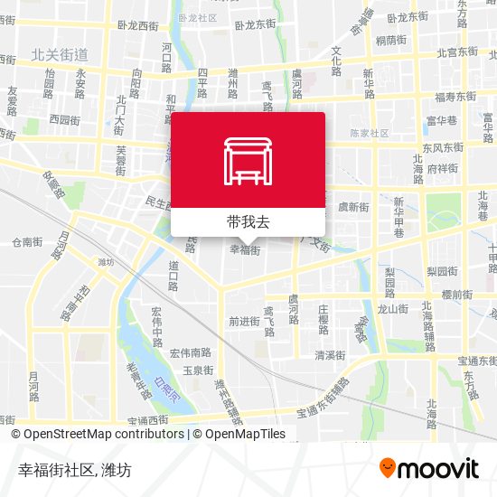 幸福街社区地图