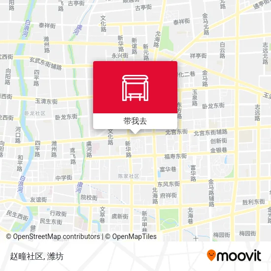 赵疃社区地图