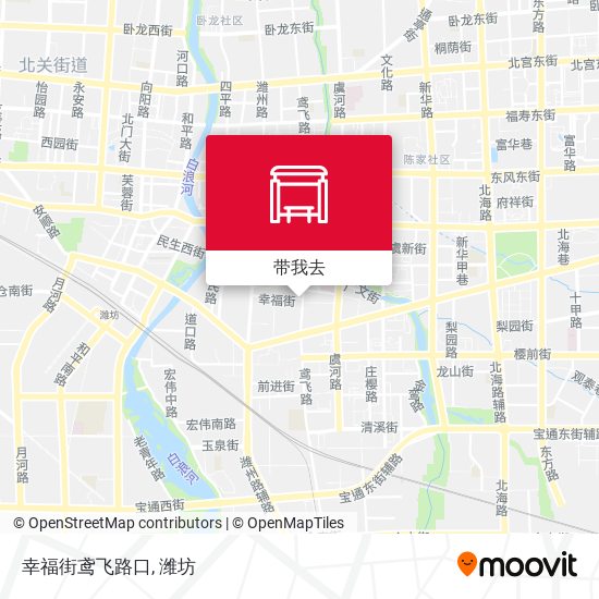 幸福街鸢飞路口地图