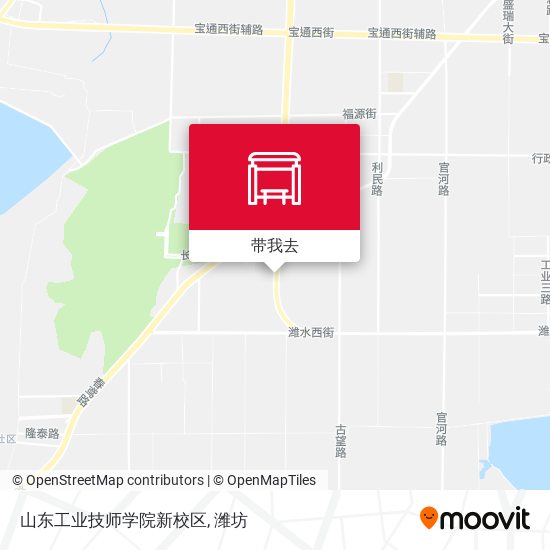 山东工业技师学院新校区地图