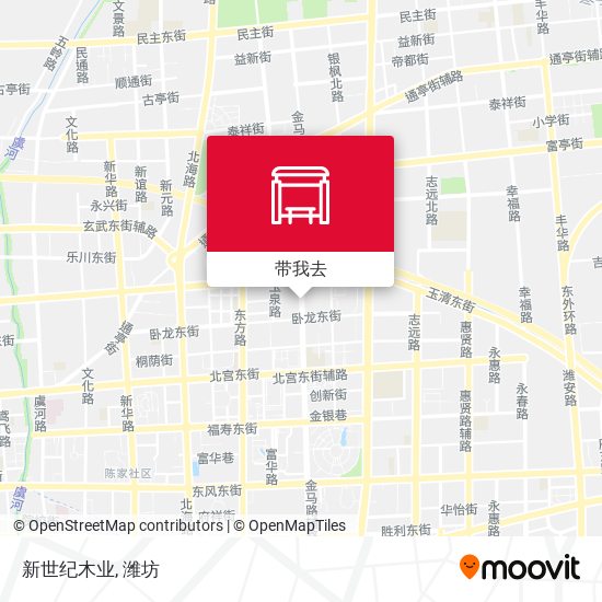 新世纪木业地图