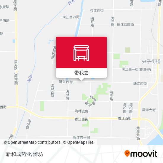 新和成药业地图