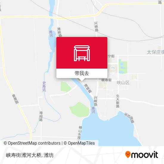 峡寿街潍河大桥地图