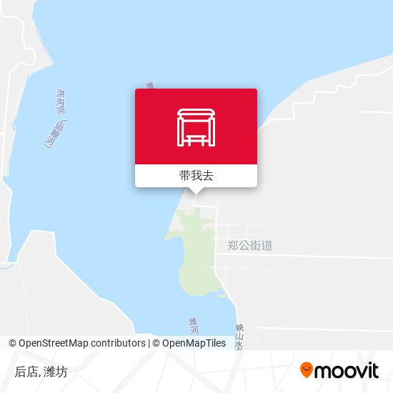 后店地图