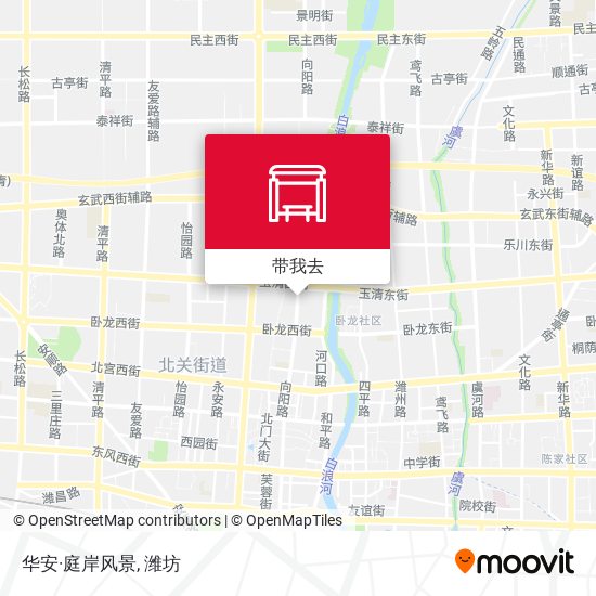 华安·庭岸风景地图