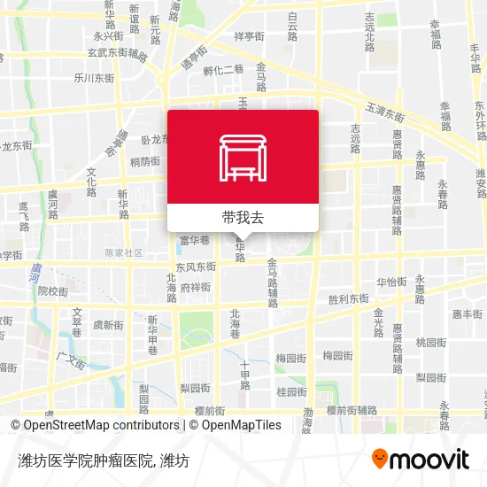 潍坊医学院肿瘤医院地图