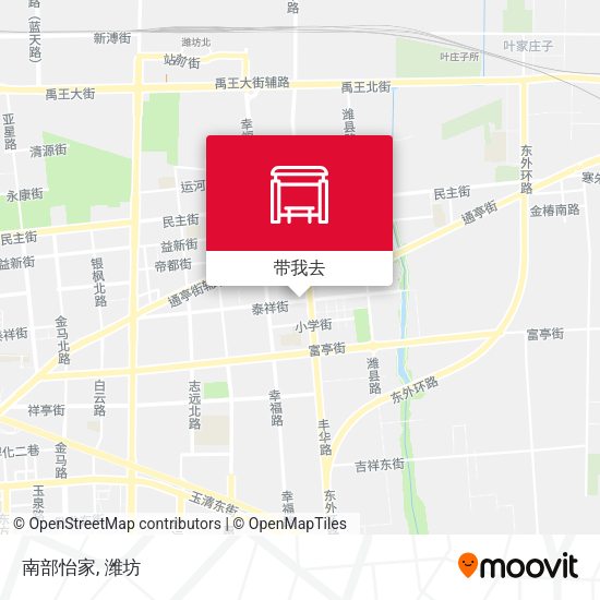 南部怡家地图