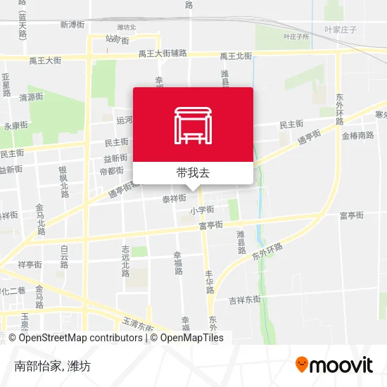 南部怡家地图