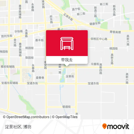 浞景社区地图