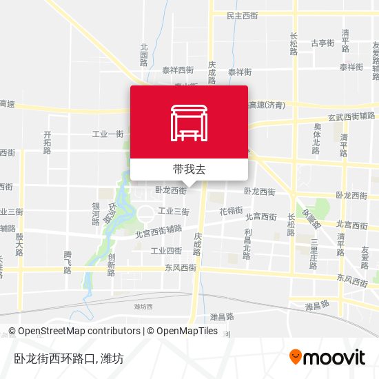 卧龙街西环路口地图