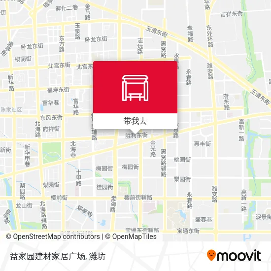 益家园建材家居广场地图