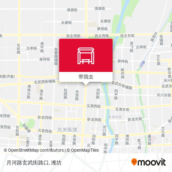 月河路玄武街路口地图