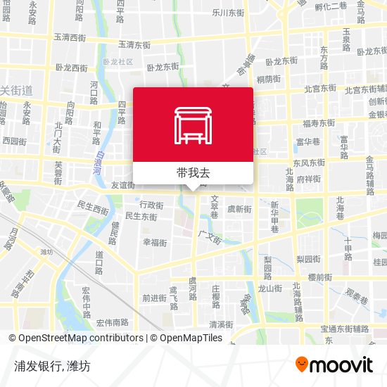 浦发银行地图