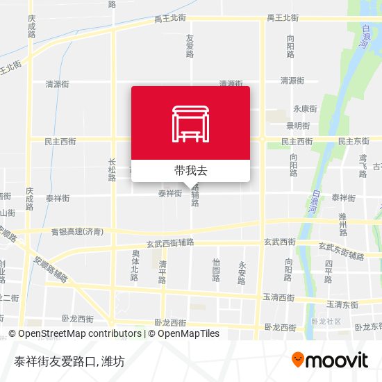 泰祥街友爱路口地图
