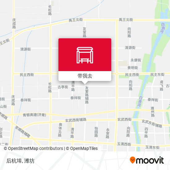 后杭埠地图