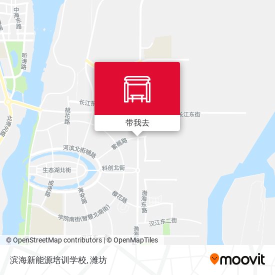 滨海新能源培训学校地图