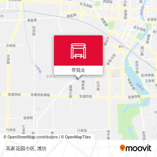 高家花园小区地图