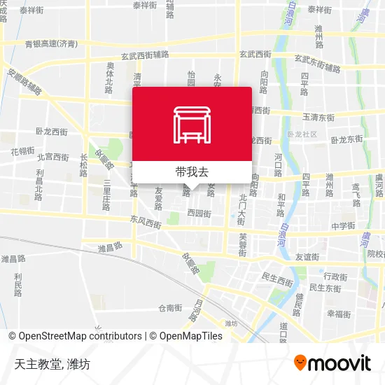 天主教堂地图
