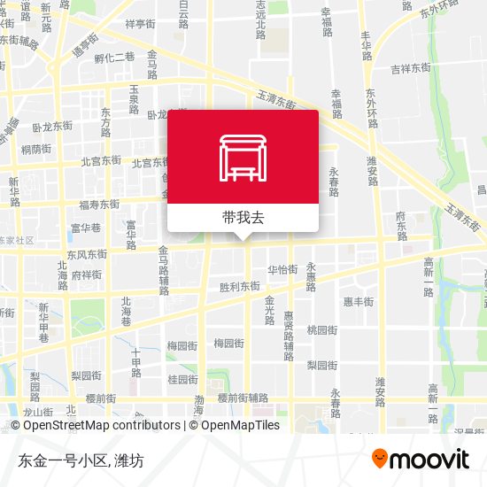东金一号小区地图
