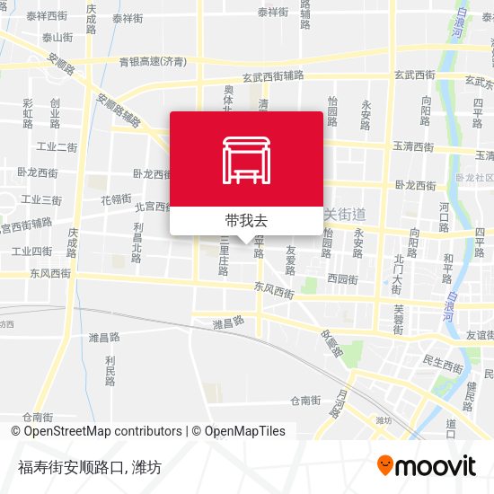 福寿街安顺路口地图