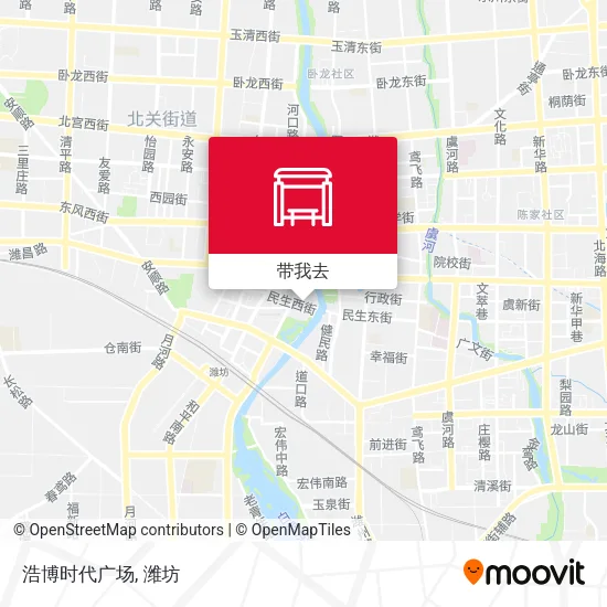 浩博时代广场地图