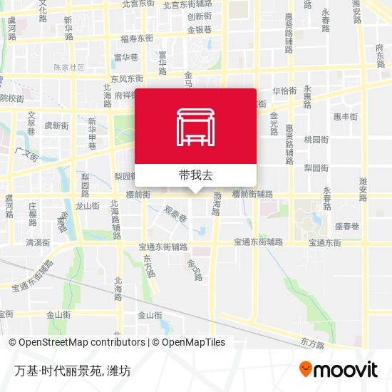 万基·时代丽景苑地图