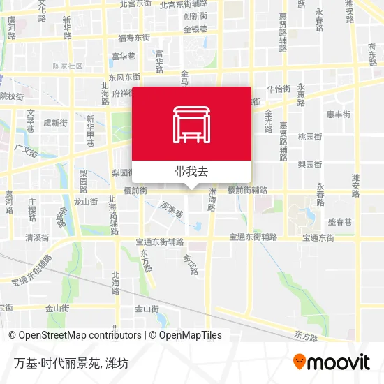 万基·时代丽景苑地图