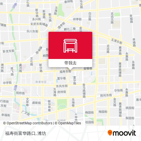 福寿街富华路口地图