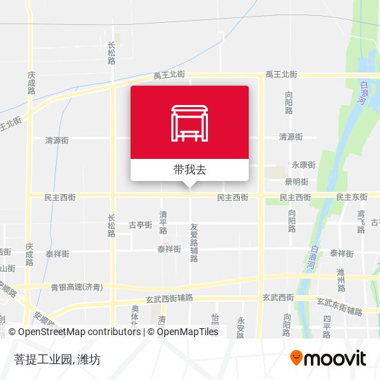 菩提工业园地图