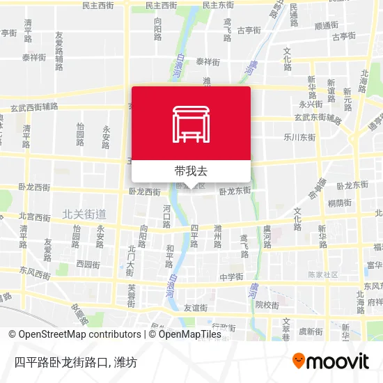 四平路卧龙街路口地图