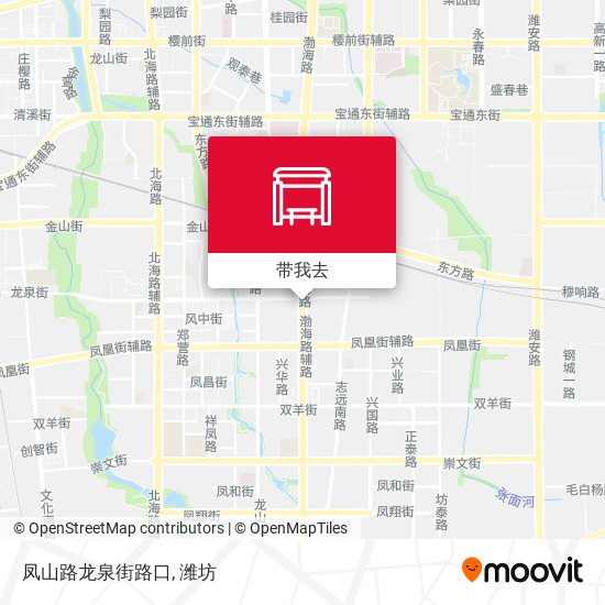凤山路龙泉街路口地图