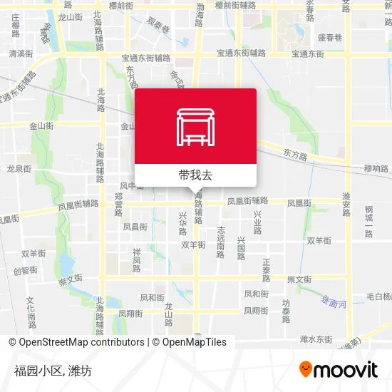 福园小区地图