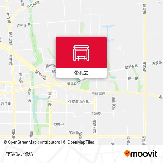 李家寨地图