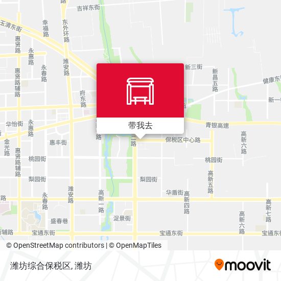潍坊综合保税区地图