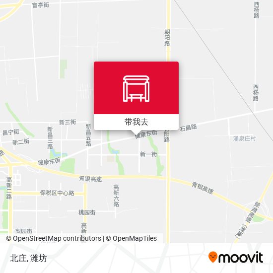 北庄地图