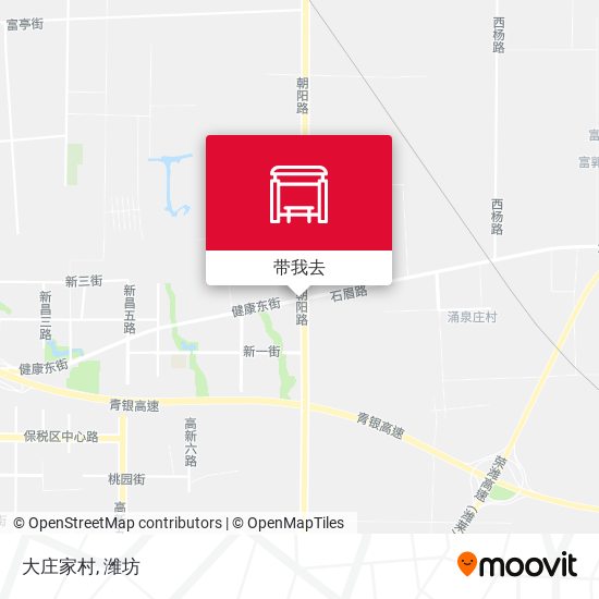 大庄家村地图