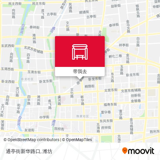 通亭街新华路口地图