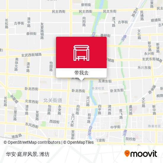 华安·庭岸风景地图