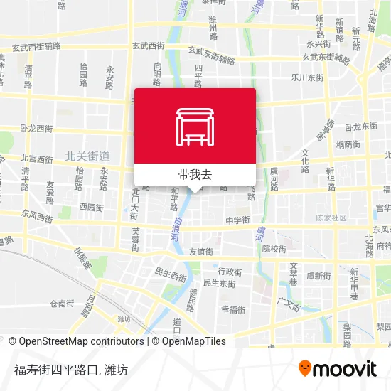 福寿街四平路口地图