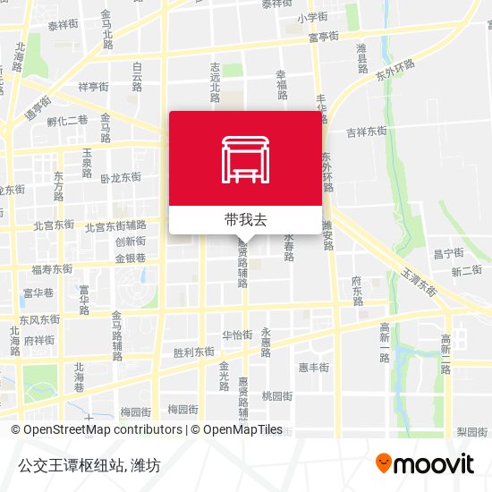 公交王谭枢纽站地图