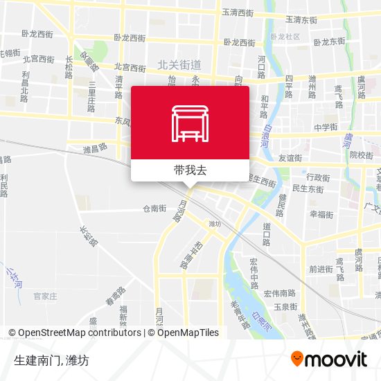 生建南门地图