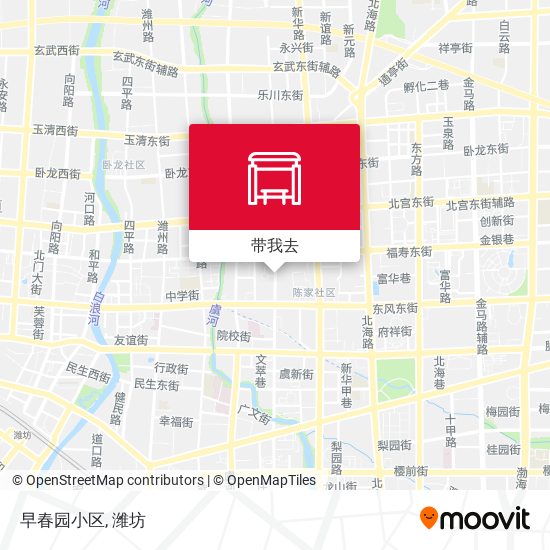 早春园小区地图