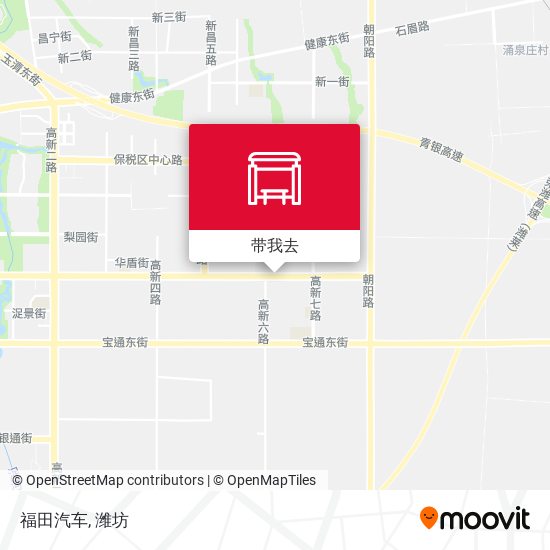 福田汽车地图