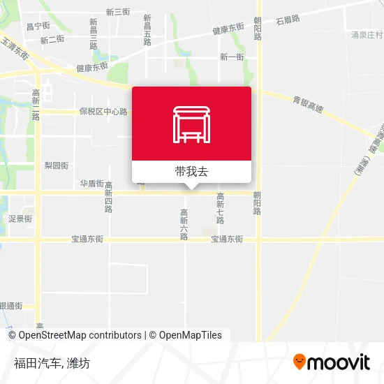 福田汽车地图