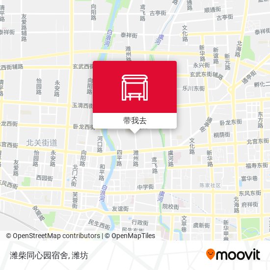 潍柴同心园宿舍地图