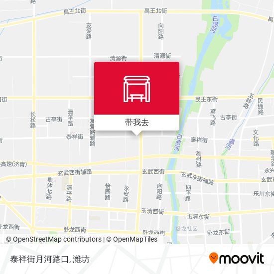 泰祥街月河路口地图