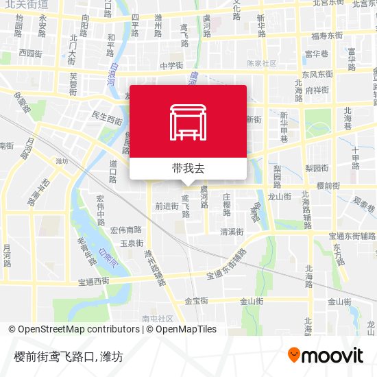 樱前街鸢飞路口地图