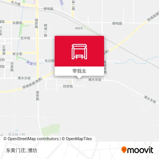 东黄门庄地图